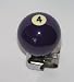 Pool Ball Steering Wheel Spinner Knob Purple #4