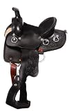 King Series Miniature Carved Endurance Saddle