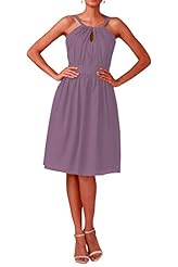 Spaghetti Strap Chiffon Beaded Evening Dress/Bridesmaid Dress/Prom Dress/Party Dress/Wedding Dress 