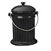RSVP Stoneware Compost Pail - Black