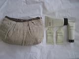 Ahava Body Care Gift Set: Mineral Body Lotion 1.3 oz + Mineral Hand Cream 0.68 oz + Mineral Foot Cream 0.28 oz + a Cosmetic Bag