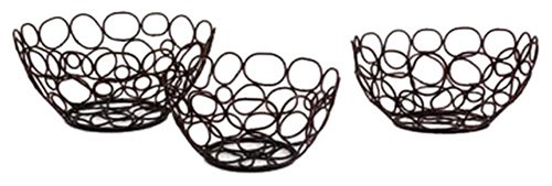 Imax Nesting Bowls set of 6x13 ,6.5x13.5,7x14.75