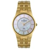 Women Gold Watch, Skagen Womens Gold-Tone Stainless Steel Watch