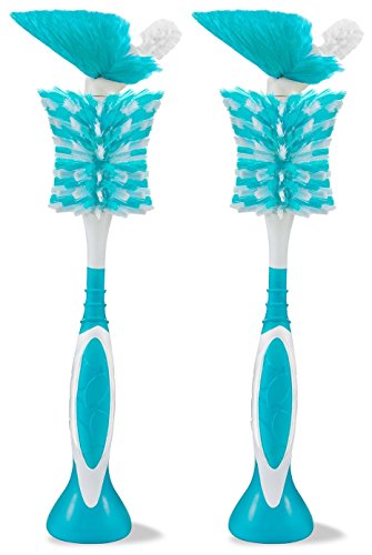 BornFree Breeze 2-in-1 Bottle Brush, 2 Count