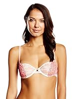 Lulu Castagnette Sujetador con Aros Confettis (Rojo)