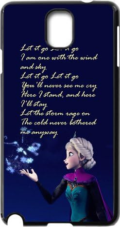 Disney Frozen Samsung Galaxy Note 3 Case Cover - Disney Frozen Samsung Galaxy Note 3 Hard Plastic Case Cover - Black