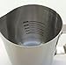 20oz Stainless Steel Frothing Pitcher with Graduated Interior Markings