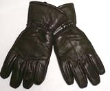 Imported Brown Color Genuine Leather Microfiber Lined Luxurious Ladies Very Soft and Warm Gloves