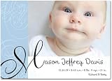(100) Fairchild Custom Photo Birth Announcements