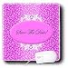 Edmond Hogge Jr Wedding - Purple and White Save The Date - Mouse Pads