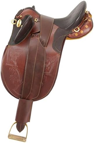 Australian Outrider Collection Stock Poly Aussie Saddle Package with o Horn