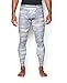 Under Armour Men's HeatGear Armour Printed Compression Leggings, Steel (036)/Black, Large