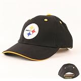 Pittsburgh Steelers Black (Yellow Tipped ) Adjustable Baseball Hat
