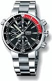 Oris TT1 Divers Mens Black Dial Chronograph Watch 67475997154MB