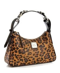 Dooney & Bourke "Leopard" Medium Hobo Bag