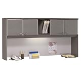 Bush Taupe 72 Hutch Advantage Series A By Bush Furniture by Furniture