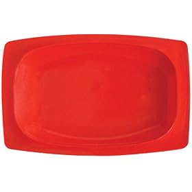 Melamine Platter, Oval, Red Sensation Series, 12.25" x 8," Sold as a Case of 12