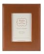 Leather Picture Frame, Tan, 4x6