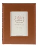 Review Eccolo  / Leather Picture Frame, Tan, 5x7