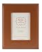 Leather Picture Frame, Tan, 4x6
