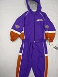 Phoenix Suns Infants / Babys / Kids 2 pc Purple and Orange Wind Suit hooded jacket and pants by reebok