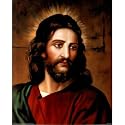 Face Of Jesus Christ Art Print POSTER Religious Lord - 13x19