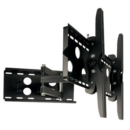 DigiTV Digital Plasma and LCD TV Articulating Arm Tilting Wall Mount. Universal Design for 32" to 56" Displays (BLACK) **Closeout Price**
