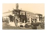Huntington Library and Art Gallery, San Marino, California Art Poster Print, 18x13