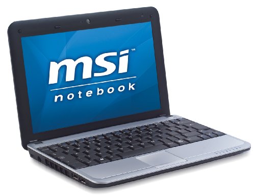 MSI Wind U115-Z53168XP 25,9 cm (10,2 Zoll) WSVGA Netbook (Intel Atom Z530 1,6GHz, 1GB RAM, 160GB HDD, Intel GMA 500, XP Home)