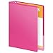 Wilson Jones Heavy Duty Round Ring View Binder with Extra Durable Hinge, 1.5 Inch, Customizable, Bright Pink (W363-34-212)