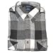 Five Brothers Buffalo White Plaids Shirt - Big Sizes 3062pl1