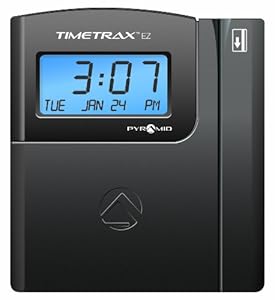 Pyramid TTEZ Automated Swipe Card Time Clock System(Color may vary)