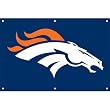 Denver Broncos NFL Applique & Embroidered Team Banner (36"x24")