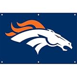 Denver Broncos NFL Applique & Embroidered Team Banner (36"x24")