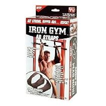 Iron Gym Ab Straps - Black
