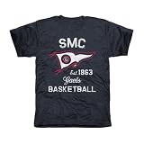 NCAA Saint Mary's Gaels Pennant Sport Tri-Blend T-Shirt - Navy Blue