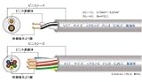 ★切売販売★ 【富士電線】 ビニルキャブタイヤケーブル VCT5.5SQ*4ハイ