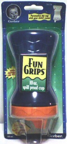 Gerber Fun Grips 10 Oz Spill Proof Baby Cup