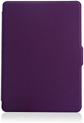 GammaBai Ultrathin Series Case Cover for Amazon Kindle Voyage with Auto Sleep/Wake Feature Anti-shock Pu Leather Purple