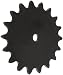 Martin Roller Chain Sprocket, Reboreable, Type A Hub, Double Pitch Strand, 2062/C2062 Chain Size, 1.5