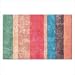 Color Stripe Green Rug Size: 3.9' x 5.9'
