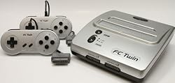 SNES/NES FC Twin Video Game System - Silver