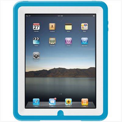 Otterbox iPad Defender Case - White and Blue