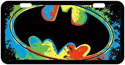 Custom BATMAN LOGO License Plate Metal Car Tag