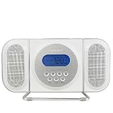 Clock Radio/CD Player White