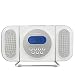 Electronics : Clock Radio/CD Player White