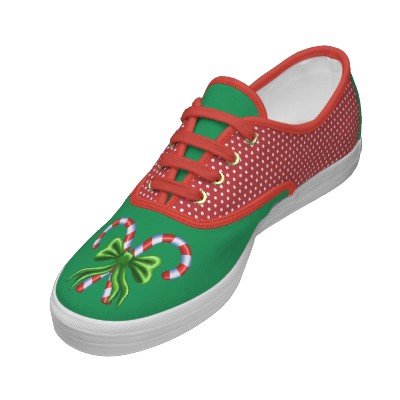 Christmas Candy Cane Shoes Christmas Candy Cane Shoes
