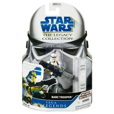 Star Wars Clone Wars Saga Legends Action Figure Barc Trooper (style and colors may vary)