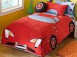 My New Car Twin Quilt with Pillow Sham