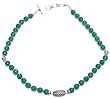 Silver Necklace Chain Onyx Gemstone Jewelry 18.50 inches (gnklc203)